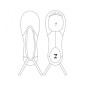 Demi-pointes Tourterelle OPERA Repetto T201C Demi-pointes Tourterelle OPERA Repetto T201C