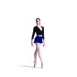 Jupette ruban Capezio CC130 Jupette ruban Capezio CC130
