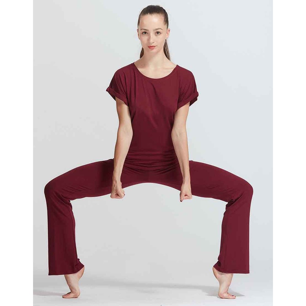 Pantalon bordeaux Enfant LUNA JR - TD