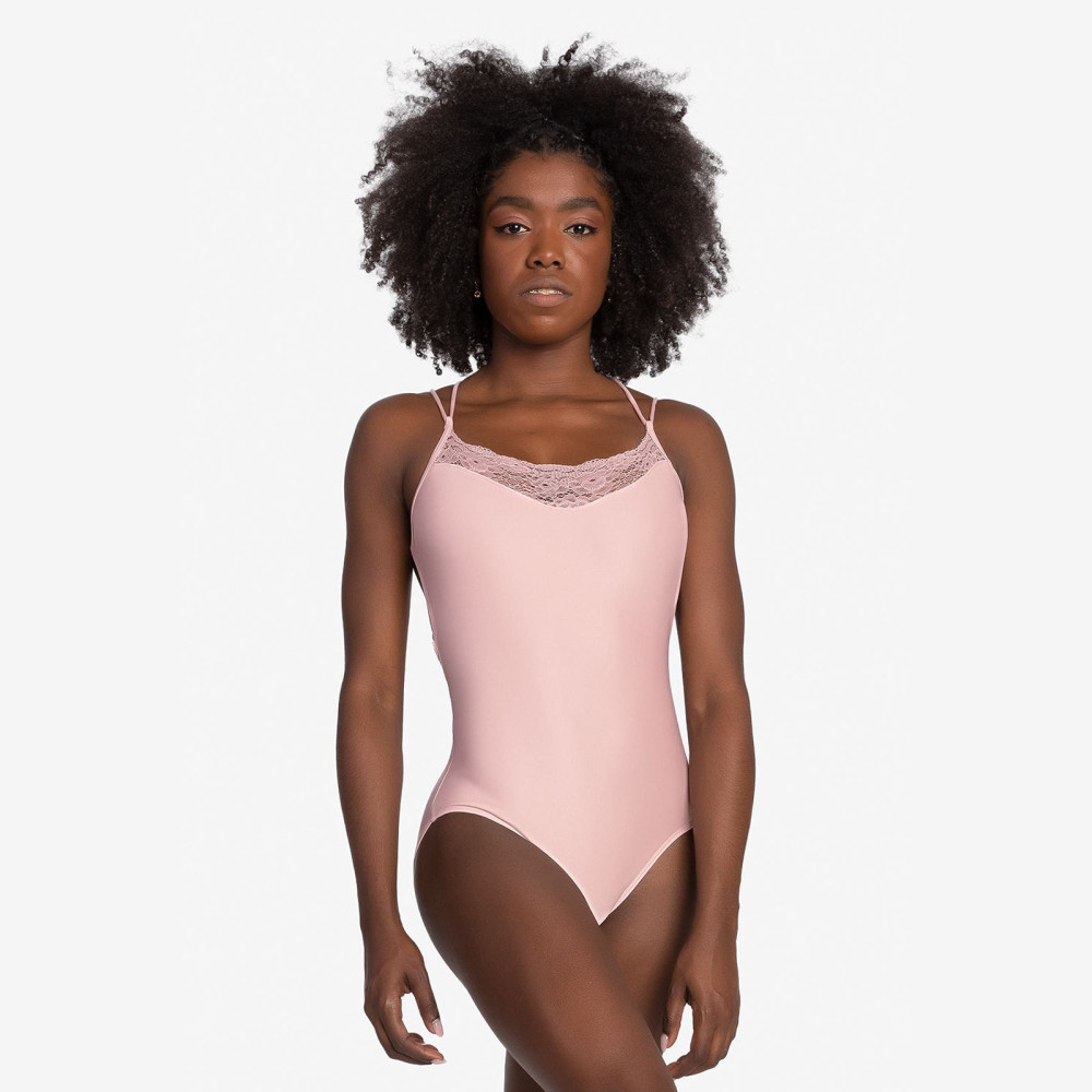 Justaucorps Femme Maria Angel - Modèle 4000 En Coton Extensible, Sans Manches, Dos échancré