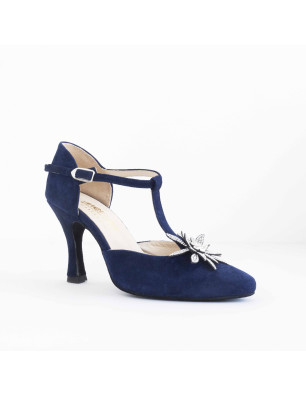 Chaussures Bleues nuit Merlet - LARENA 1404-644 - FAME La Maison De La Danse