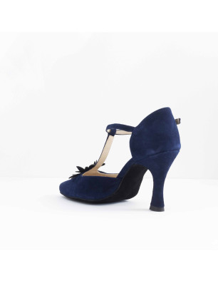 Chaussures Bleues nuit Merlet - LARENA 1404-644 - FAME La Maison De La Danse