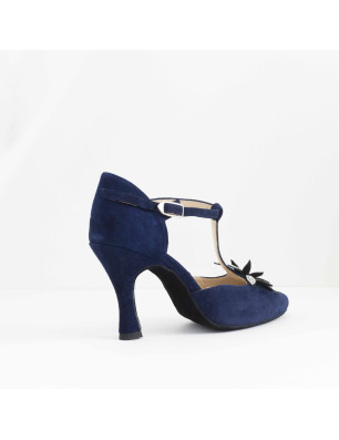 Chaussures Bleues nuit Merlet - LARENA 1404-644 - FAME La Maison De La Danse
