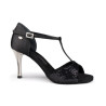 Portdance PD600 Fashion – Chaussures Latin Satin Pailleté | Fame La Maison de la Danse