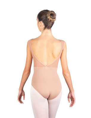 Justaucorps CAPRICE Lycra mat Ballet Rosa - FAME LA MAISON DE LA DANSE