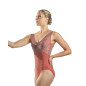 Justaucorps FANTINE Ballet Rosa Justaucorps FANTINE Ballet Rosa