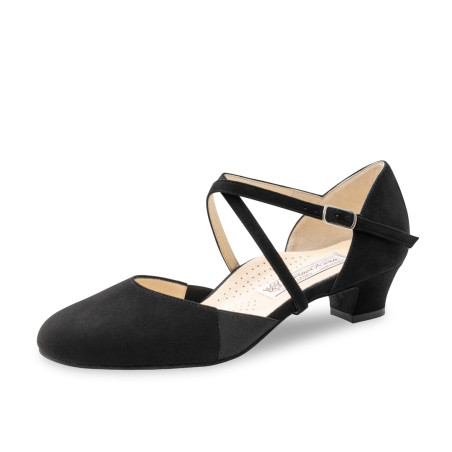 Chaussures Ronja daim noir Werner Kern