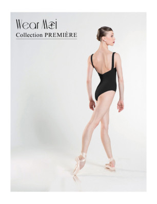 justaucorps GLISSADE Wear Moi - coloris prune - FAME LA MAISON DE LA DANSE