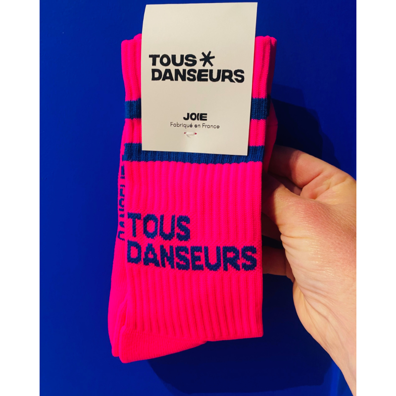 Chaussettes Rose fluo Tous Danseurs