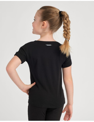 T-Shirt Danse Fille - ALBANY JR STARS TEMPS DANSE - FAME LA MAISON DE LA DANSE