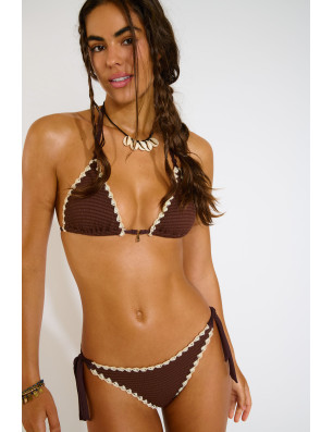 DIMKA DAKOTA – Bas de Bikini Marron | Banana Moon