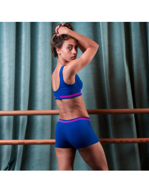 Brassière Bleu Électrique – Tous Danseurs | Seamless