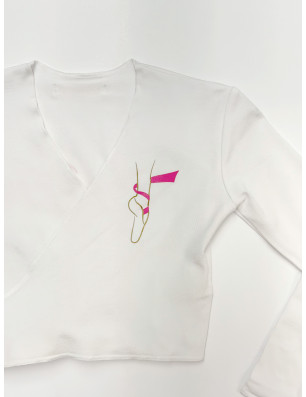 Cache-Coeur Viscose - VIGUEUR - Logo Studio Danse Caroline Alonso