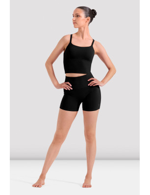 Short Elizabeth taille côtelée noir femme | BLOCH R90013