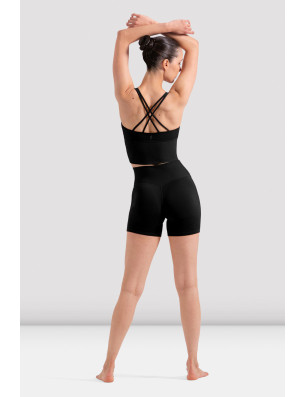 Short Elizabeth taille côtelée noir femme | BLOCH R90013