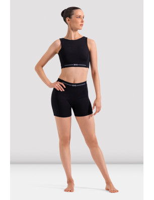 Short Chloe à logo noir femme | BLOCH R90014