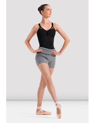 Short Riley maille torsadée gris femme | BLOCH R90017