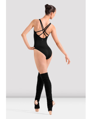 Jambières Victoria maille torsadée noire | BLOCH W11008