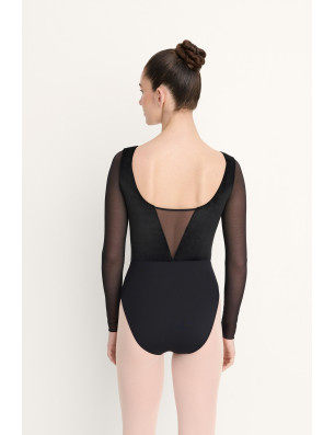 Justaucorps Iseult manches longues velours | Intermezzo 31747
