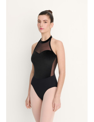 Justaucorps Iris dos nu velours et tulle | Intermezzo 31748
