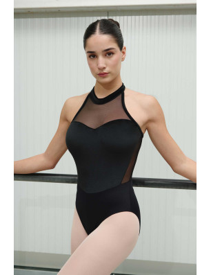 Justaucorps Iris dos nu velours et tulle | Intermezzo 31748