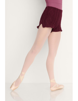 Short Ippolita taille haute maille coton | Intermezzo 5577
