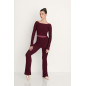 Pantalon évasé Isha 5578