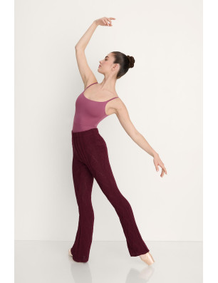 Pantalon évasé Isha maille coton ballet | Intermezzo 5578