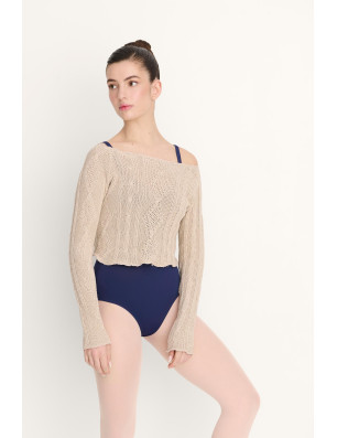 Pull court Ismene maille torsadée danse | Intermezzo 6677