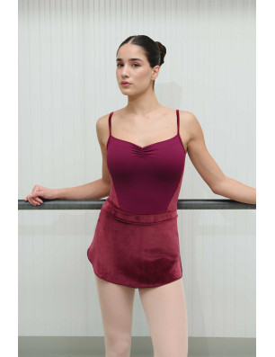 Jupe courte Ioanna en velours ballet | Intermezzo 7726