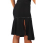 Jupe Midi Fendue Danse Stretch 276