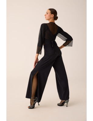 Cache-cœur Kimono en Tulle Stretch pour Danse | Pridance 277