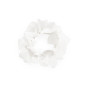 Elastique fleurs Blanc - A0099